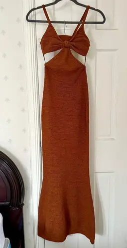 Cult Gaia Serita Dress in Amber (NWT)