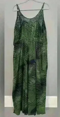 Cacique Printed Coverup Jumpsuit (T4)