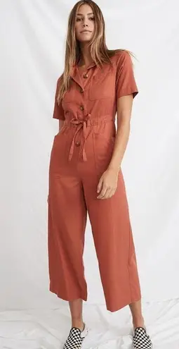 Marine layer Joni Jumpsuit in Baked Clay