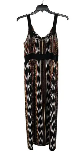Metaphor Women’s LP Petite Maxi Dress Sleeveless Pullover Rustic Boho