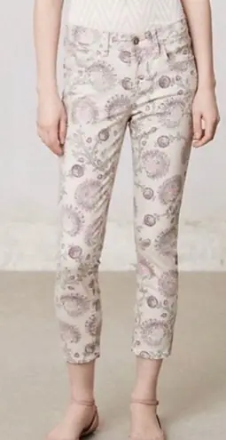 Pilcro and the Letterpress by Anthropologie Stet Floral Ankle Jeans