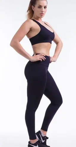 Hustletics Bare In Mind Leggings Black Size L