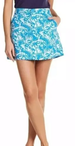 Tori Richard Jungle Patricia Skirt Blue & White Women’s Size 10 New with tags!