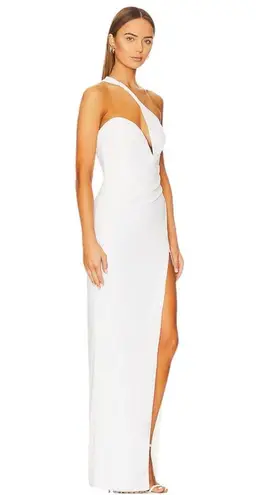 Katie May x Revolve - Brittany Gown in Silver Dusted Ivory Sz M