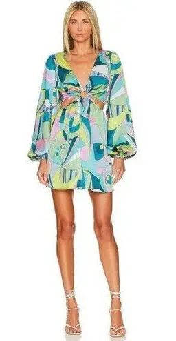 Show Me Your Mumu  Go Out Cut Out Mini Dress in Go Go Luxe Medium Womens Retro