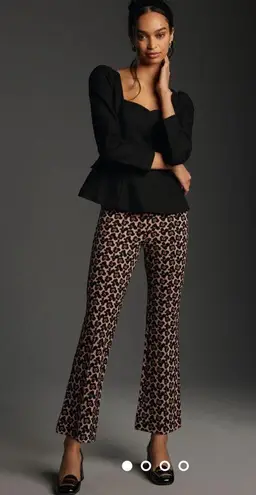 Maeve Anthropologie The Margot Kick-Flare Cropped Pants, Size XS NEW w/o Tag