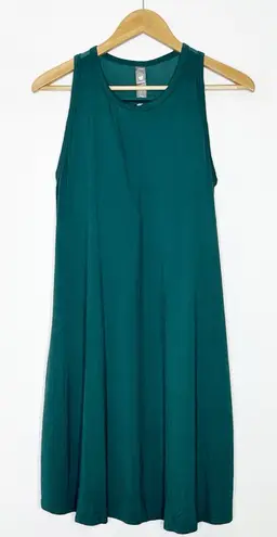 SheBird The Tunic Tank Bra Dress in Dark Sea Moss Size M/L Green
