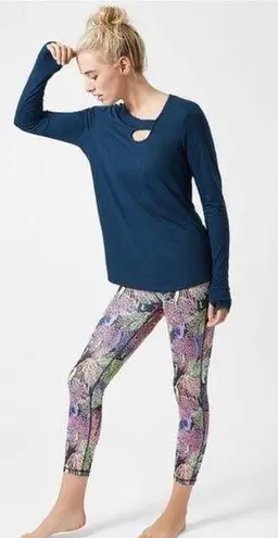 Sweaty Betty Contour 7/8 Workout Leggings Seahorse