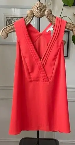 Cooper and Ella NWT  Coral Orange Tank Sleeveless Blouse Shell $128 M