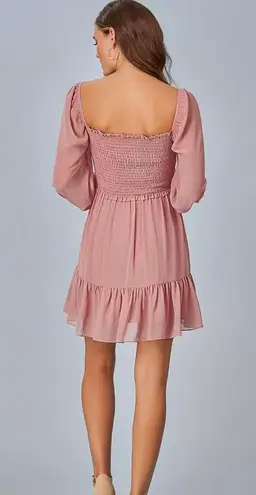 blush mark dress