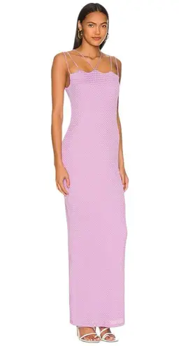 Camila Coelho Angie Maxi Dress, Soft Lavender, XS