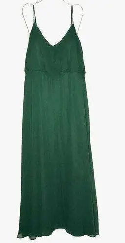 Birdy Grey Women's Emerald Green Blouson Formal Prom Party Chiffon Dress SZ XL