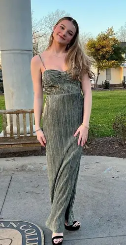 Sparkly Gold and Black Formal Dress Slit