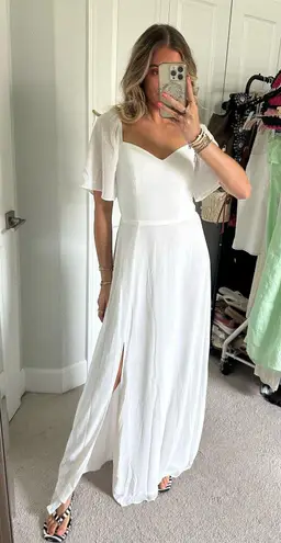 Baltic Born White Maxi Dress