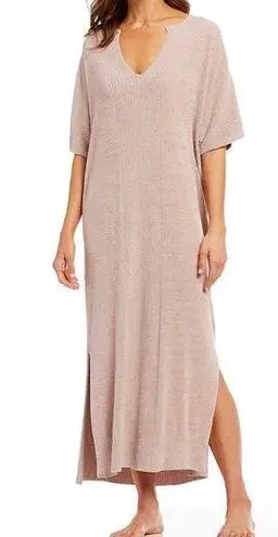 Barefoot Dreams  Cozy Chic Ultra Lite Caftan One Size Midi Dress