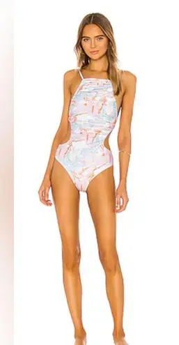 We Wore What Revolve Liv One Piece Swimsuit Flattering Crystal Size Medium 1247