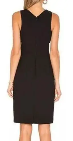 Elizabeth and James Aldridge Cutout Bodycon Sheath Dress Black Women's Size 2