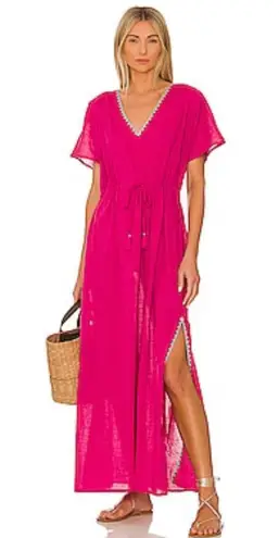 Michael Stars Mila Embroidered Beach Cover