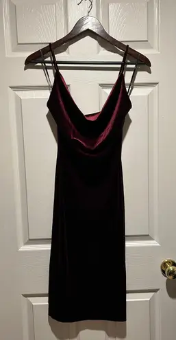 Lulus Velvet Dress