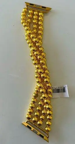 BaubleBar Apple Watch Band Gold Beads from Nordstrom Stretchy Band