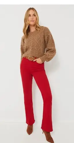 Mother Denim Tuckernuck The Weekender Skimp Second Chance Jeans in Haute Red Size 25