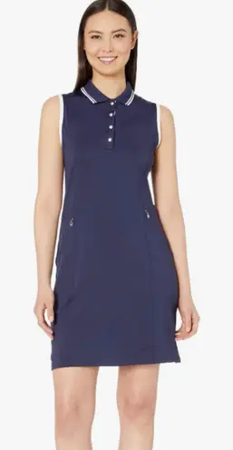 Callaway Womens Sleeveless Polo Dress Pockets Stretch Golf Size Medium