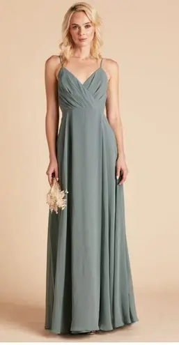 Birdy Grey New Kaia Chiffon Cabernet Dress size Small MSRP $109