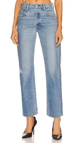 Moussy Vintage Gibraltar Straight Blue Jeans Size 29