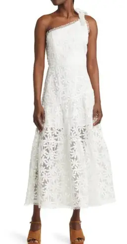 Lost + Wander Like New! White Lace Madonna Lily Maxi Dress | Size L