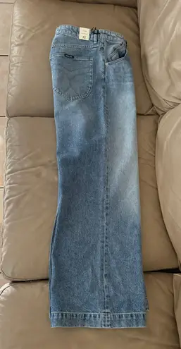 Rolla's Anthropologie Sailor High-Rise Crop Wide-Leg Jeans