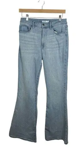 Elizabeth and James High Rise Flare Leg Jeans in Light Wash Size 29