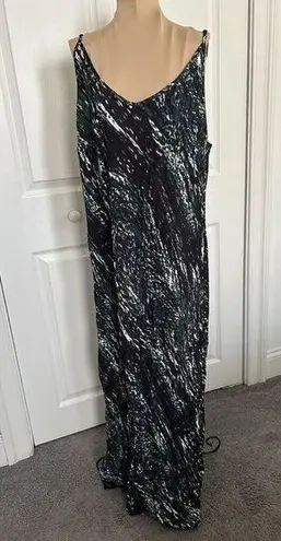 City Chic Refinity Twisted Tracks Adjustable Spaghetti Strap Slip Dress Size L