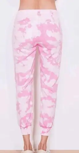 Sundry NWT  Pink Tie Dye Jogger Pants