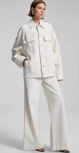 ALC Frank NWT A.L.C DEAN DENIM JACKET
ECRU $595 - Image 1