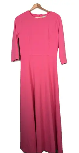Dainty Jewells Maxi Dress Women's Medium Modest Prairie Pink Church Wedding