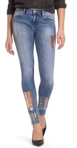 Mavi Galactic Patch Indigo, Adriana fit Blue Size 27