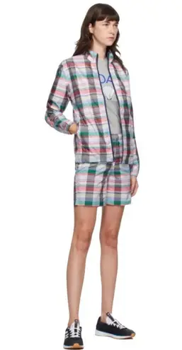 Adidas Edition Noah NYC Multicolor Check Jacket Size Medium NWT Pink