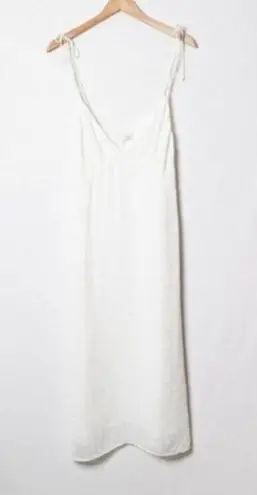 Wilfred  Liberty Dress Espace White Midi V Neck
Long Cottagecore 2 Aritzia