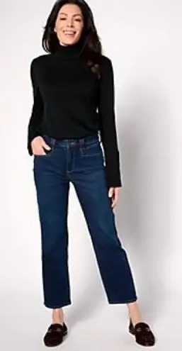 NYDJ NWT Bailey Relaxed Straight Leg Ankle Jeans in Northbridge Wash Size 8