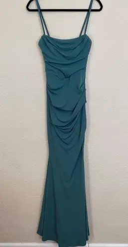 House Of CB  'Milena' Forest green Corset Maxi Dress /Size XS NWOT