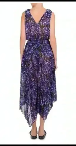 The Kooples Hortensia Maxi Dress Purple Hydrangea in size small