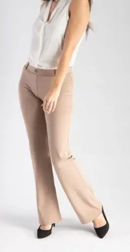 Betabrand Beige Dress Yoga Pants size medium petite