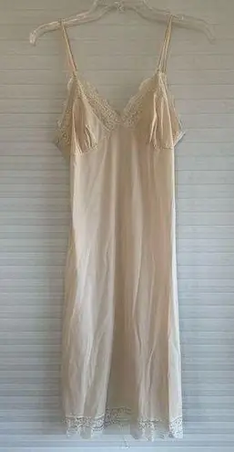 Victoria's Secret Vintage Cream Lace Slip Dress