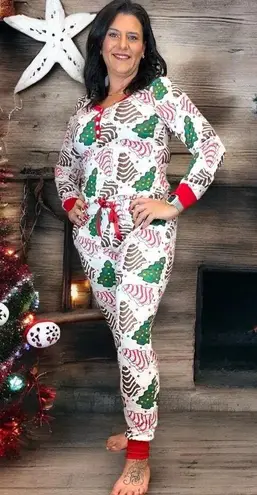 Shirley & Stone Christmas Cakes Jogger Lounge Pajama Sets for Women - Loungewear