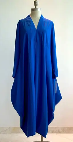 Boho, stylish IC Collection Blue Dress sz LG NWT