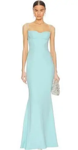 Katie May Sky Blue Yasmin Maxi Dress Gown Women’s US L