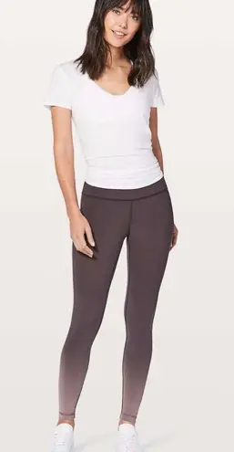 Lululemon Wunder Under Hi Rise Tight Ombre 28 Ombre Boysenberry Size 6 47 52 Off Retail From A
