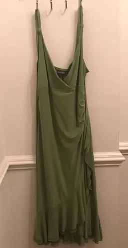 Bisou Bisou Green Salsa Dress