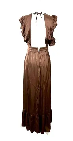 Stillwater What If Maxi in Chocolate Large Womens Long Dress