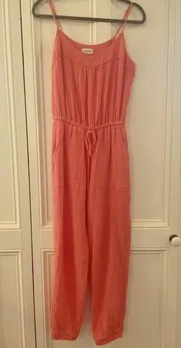 Evereve gauzy jumpsuit